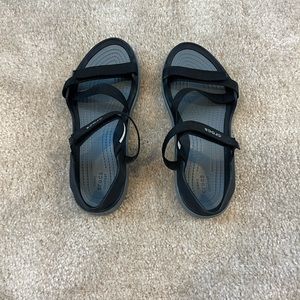 Crocs swiftwater sandal black